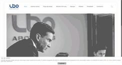 Desktop Screenshot of lbo-abogados.com